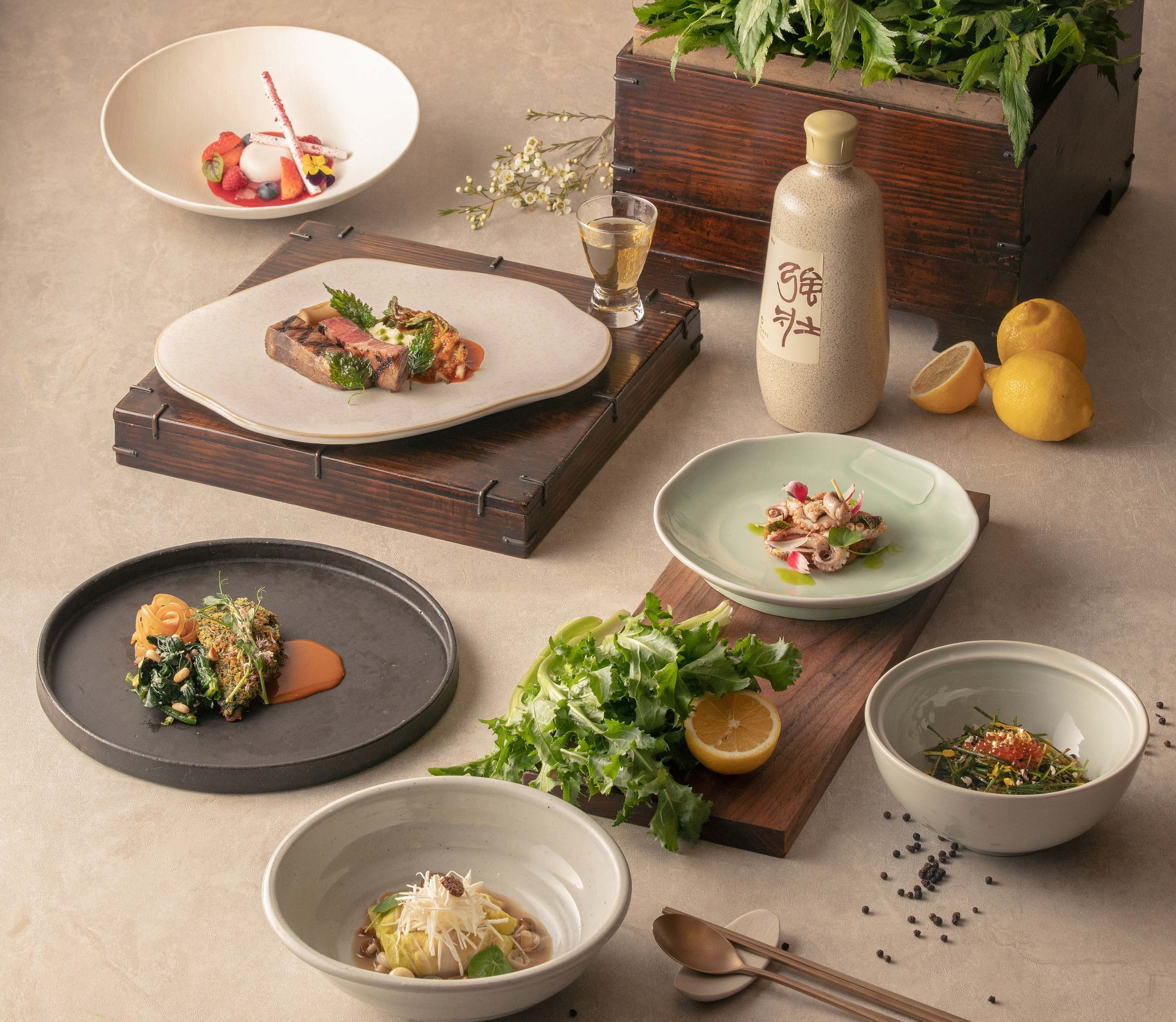 [Gourmet at the Park-Spring]<br/>The Palette – Bomnal Dinner Course 