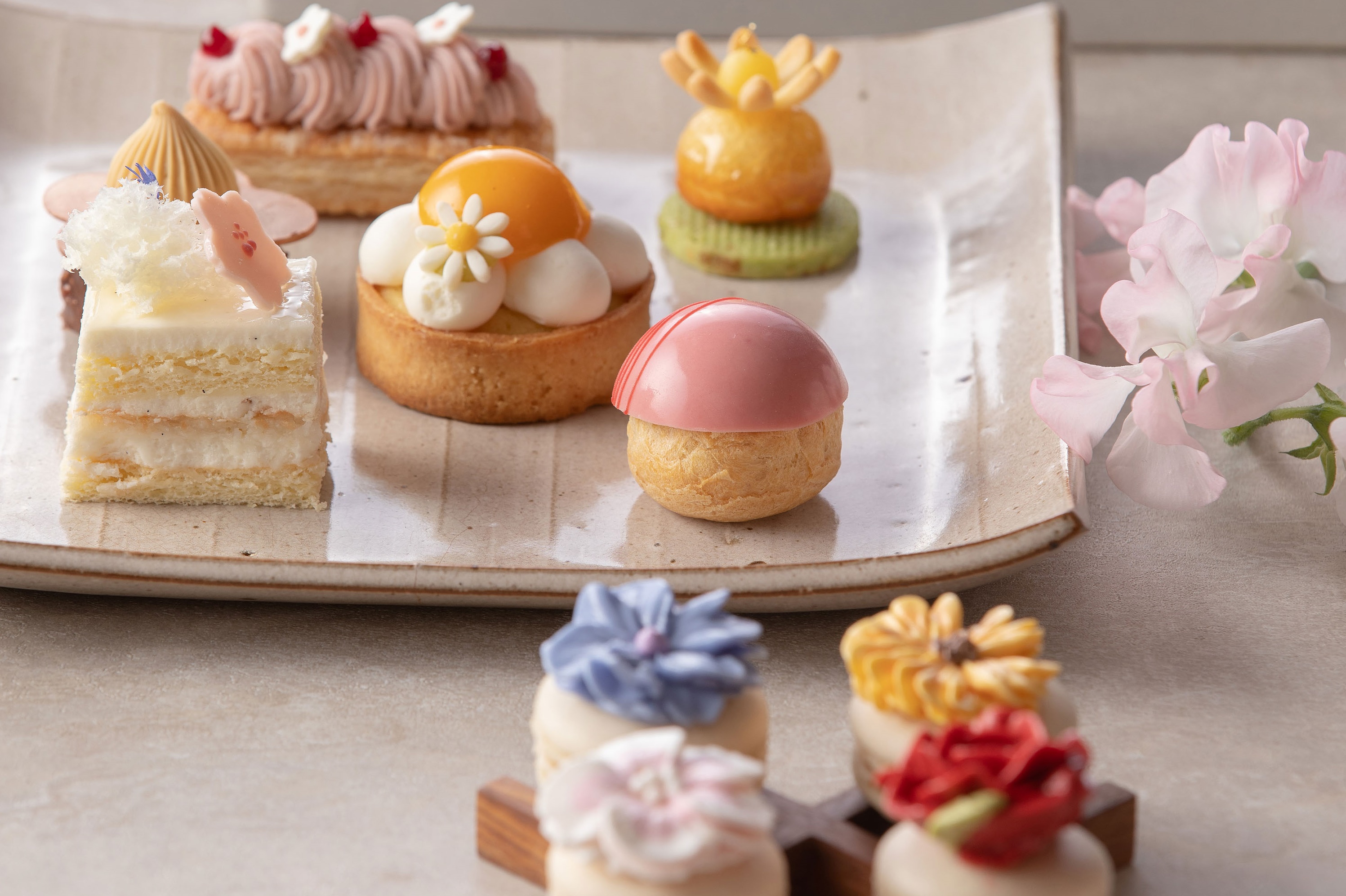 Flower Afternoon Tea Set