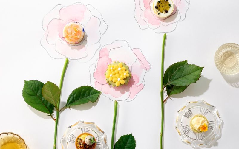 Flower Afternoon Tea Set