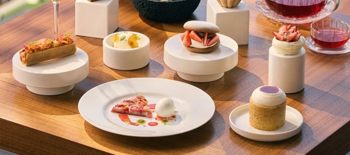 스트로베리 애프터눈 티 세트